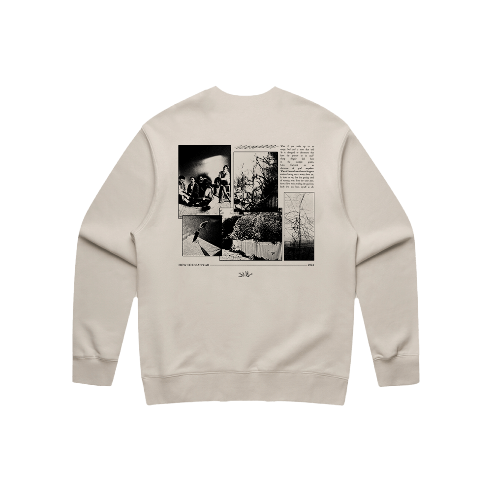 How To Disappear Crewneck - Natural