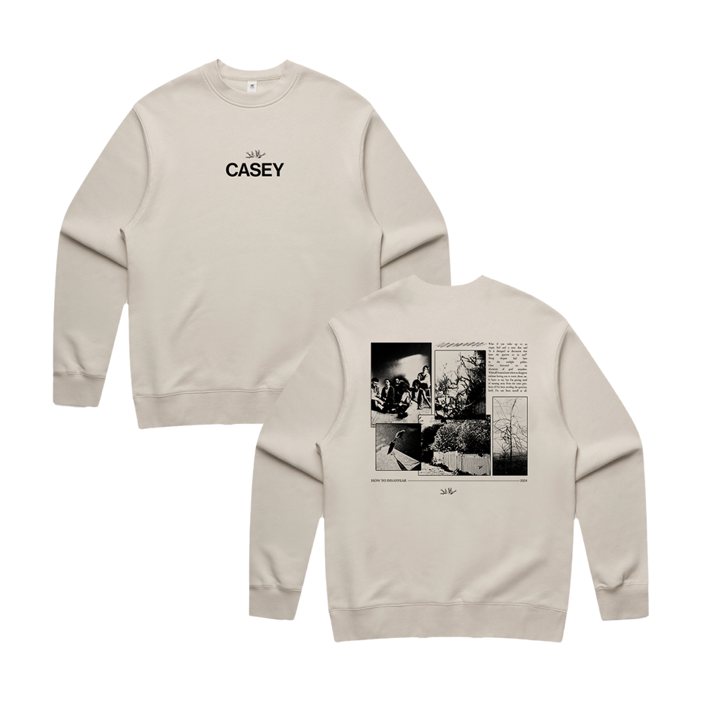 How To Disappear Crewneck - Natural