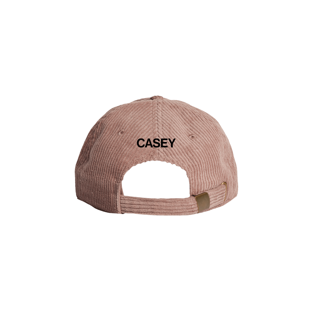 Logo Corduroy Cap - Pink