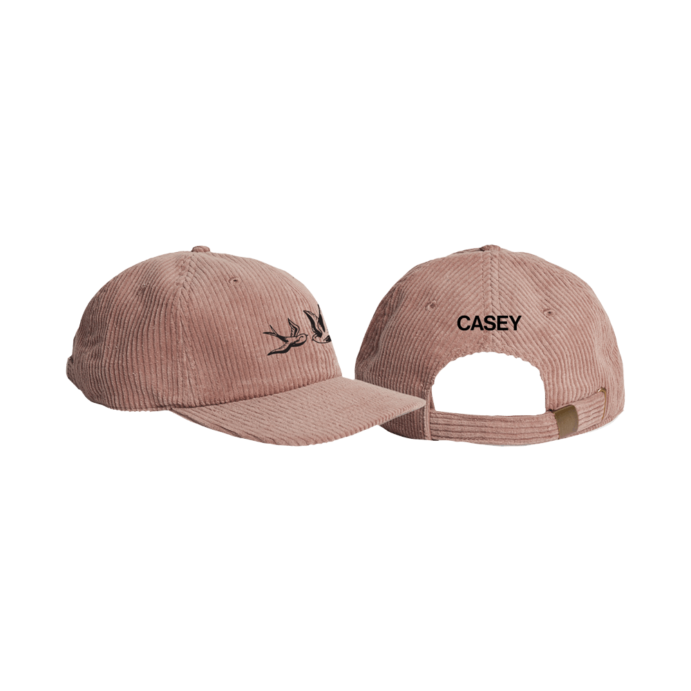 Logo Corduroy Cap - Pink