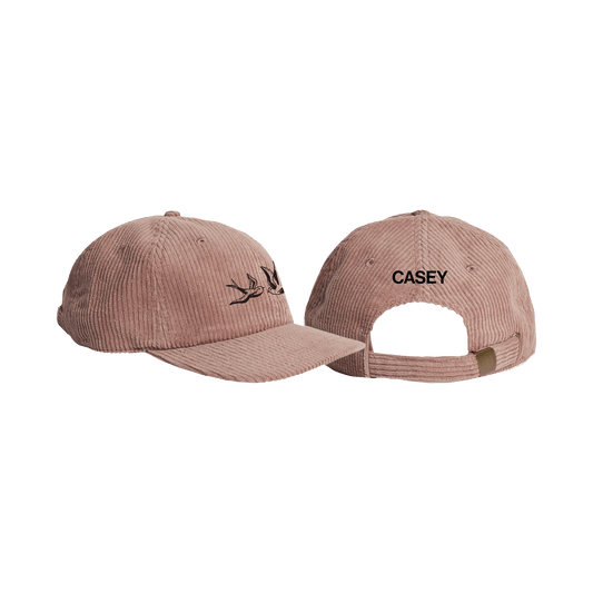 Logo Corduroy Cap - Pink